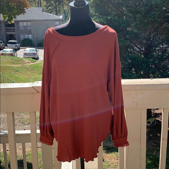 Free People Shimmy Shake V-Back Lettuce Edge Top - Picture 2 of 7